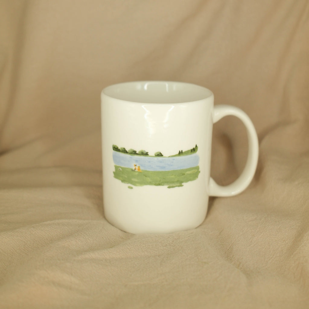 Two Cats, Two Sizes, One Quiet View