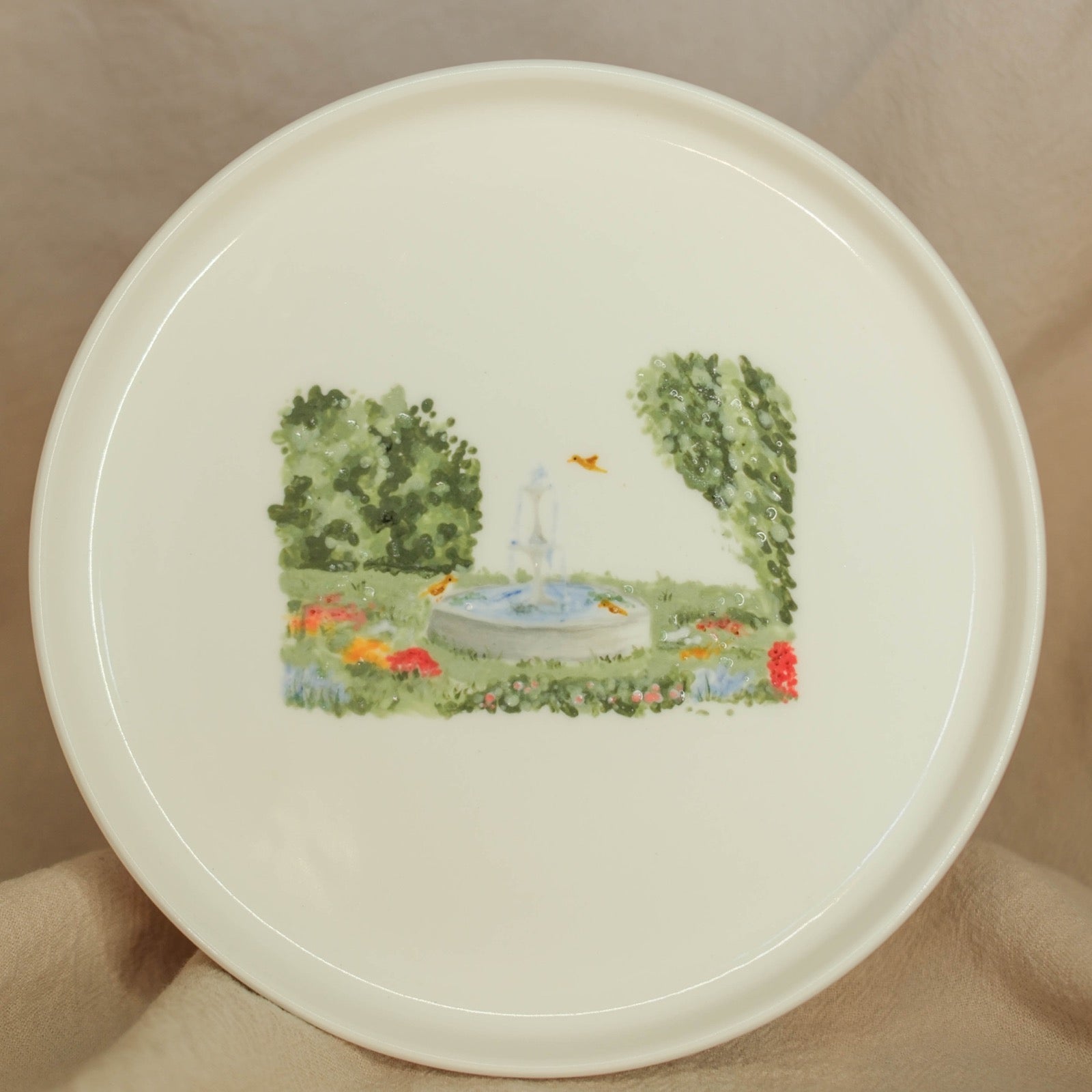 A Brief Meeting - Plate