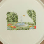 A Brief Meeting - Plate