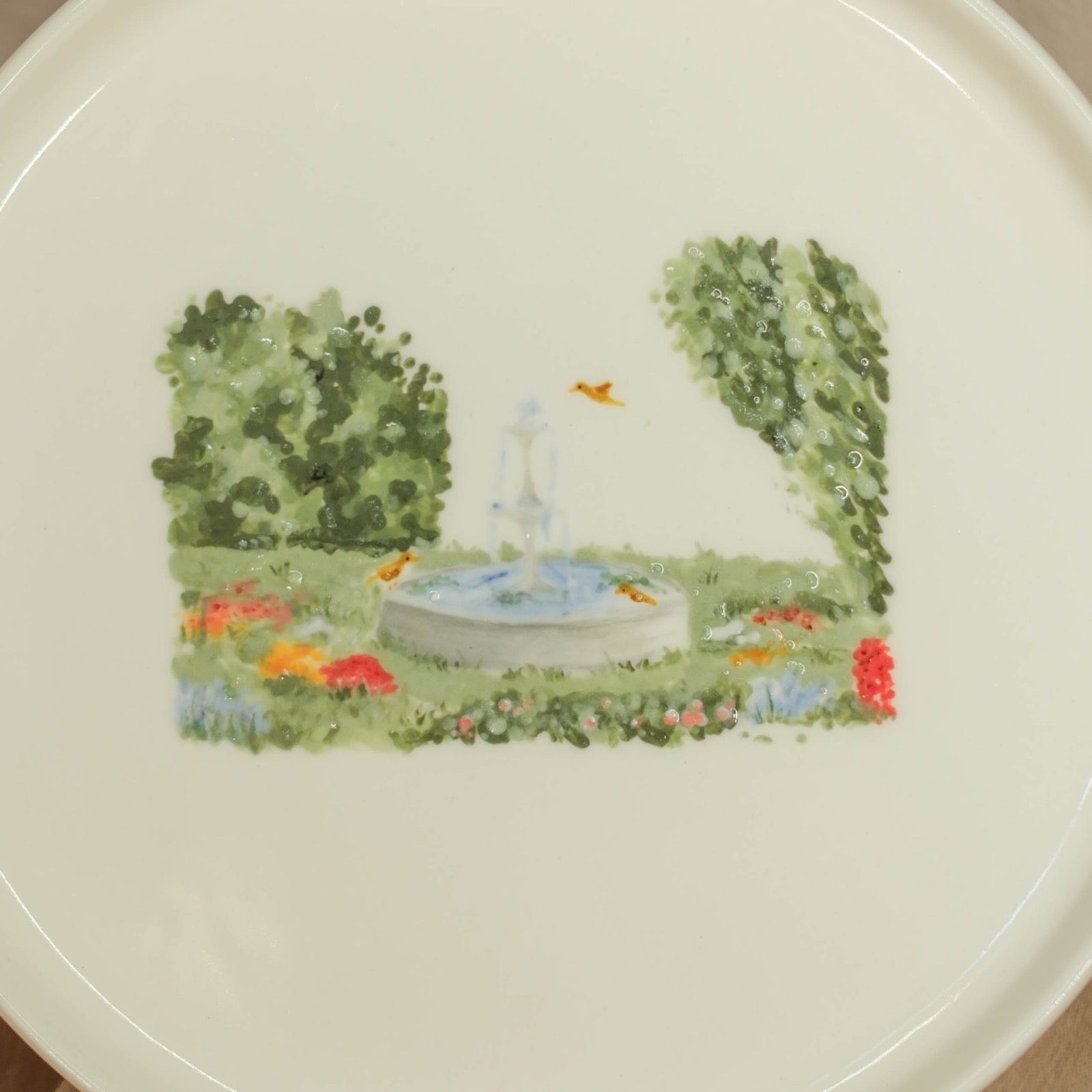 A Brief Meeting - Plate