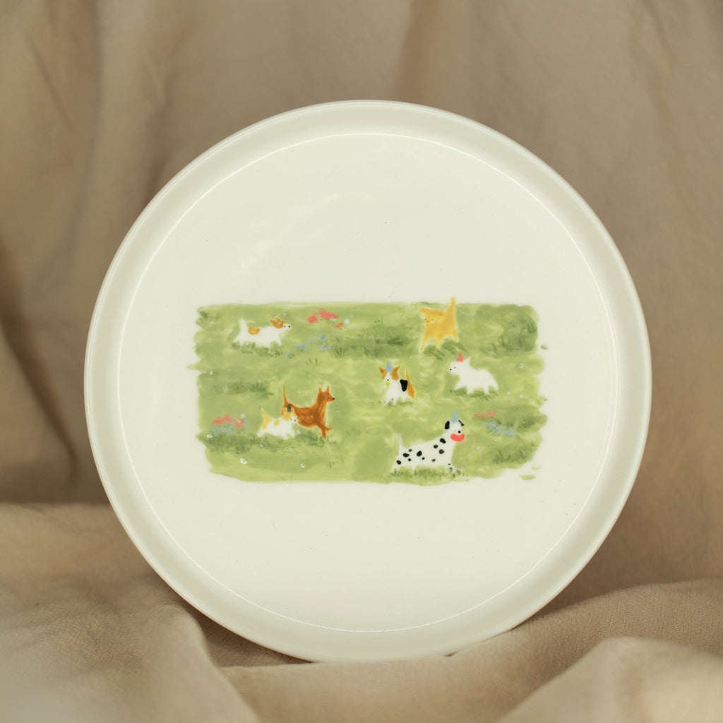 A Dog's Tea Party - Plate