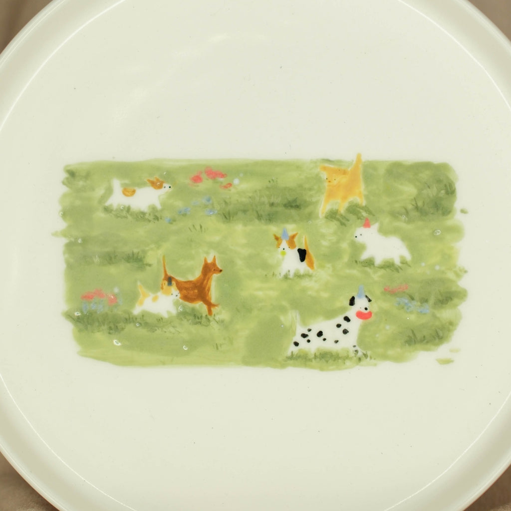 A Dog's Tea Party - Plate