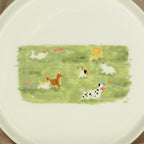 A Dog's Tea Party - Plate