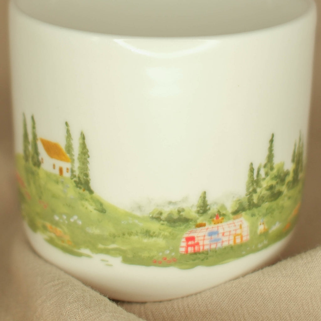 A Tea Party with a Teddy - Cup (Panoramic)
