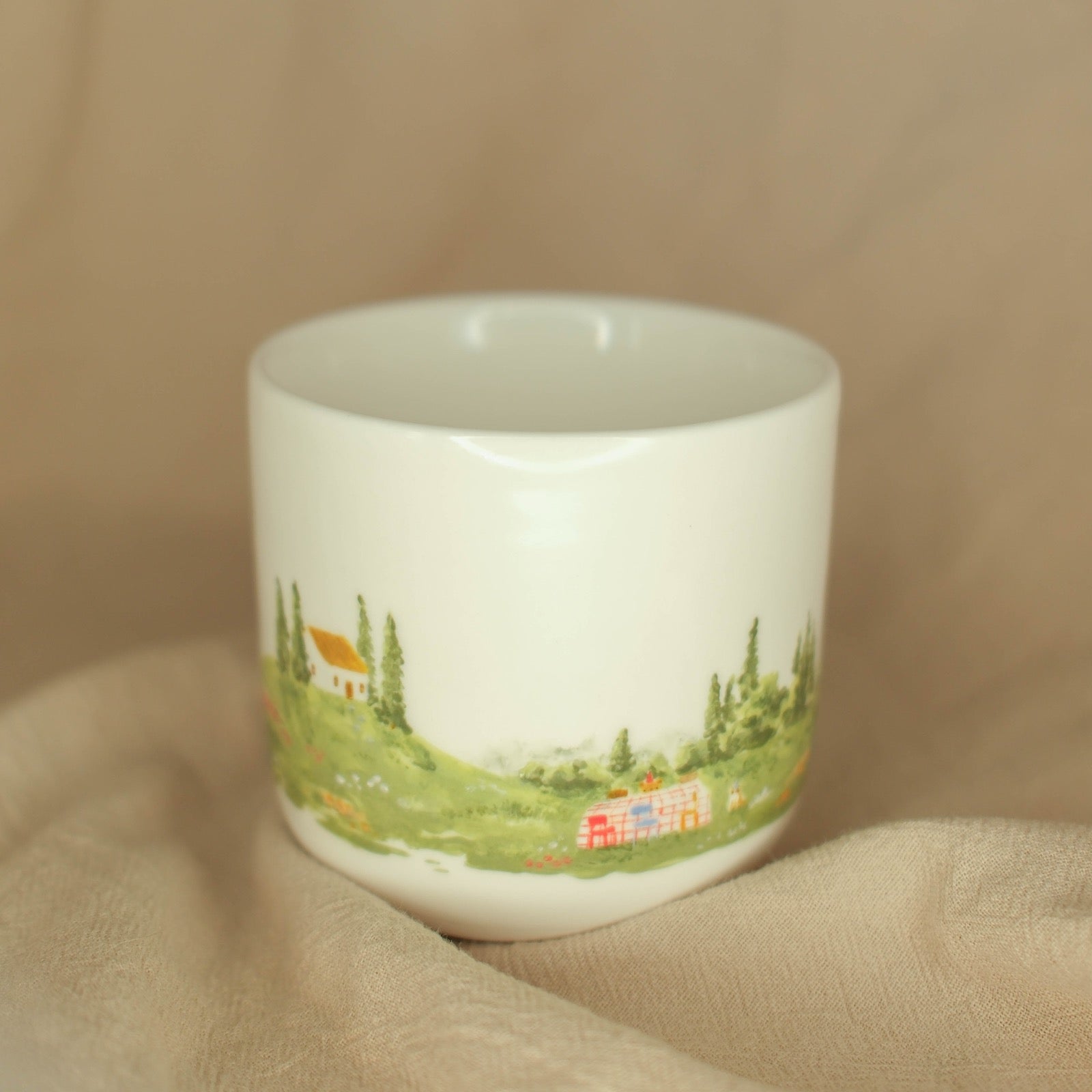 A Tea Party with a Teddy - Cup (Panoramic)
