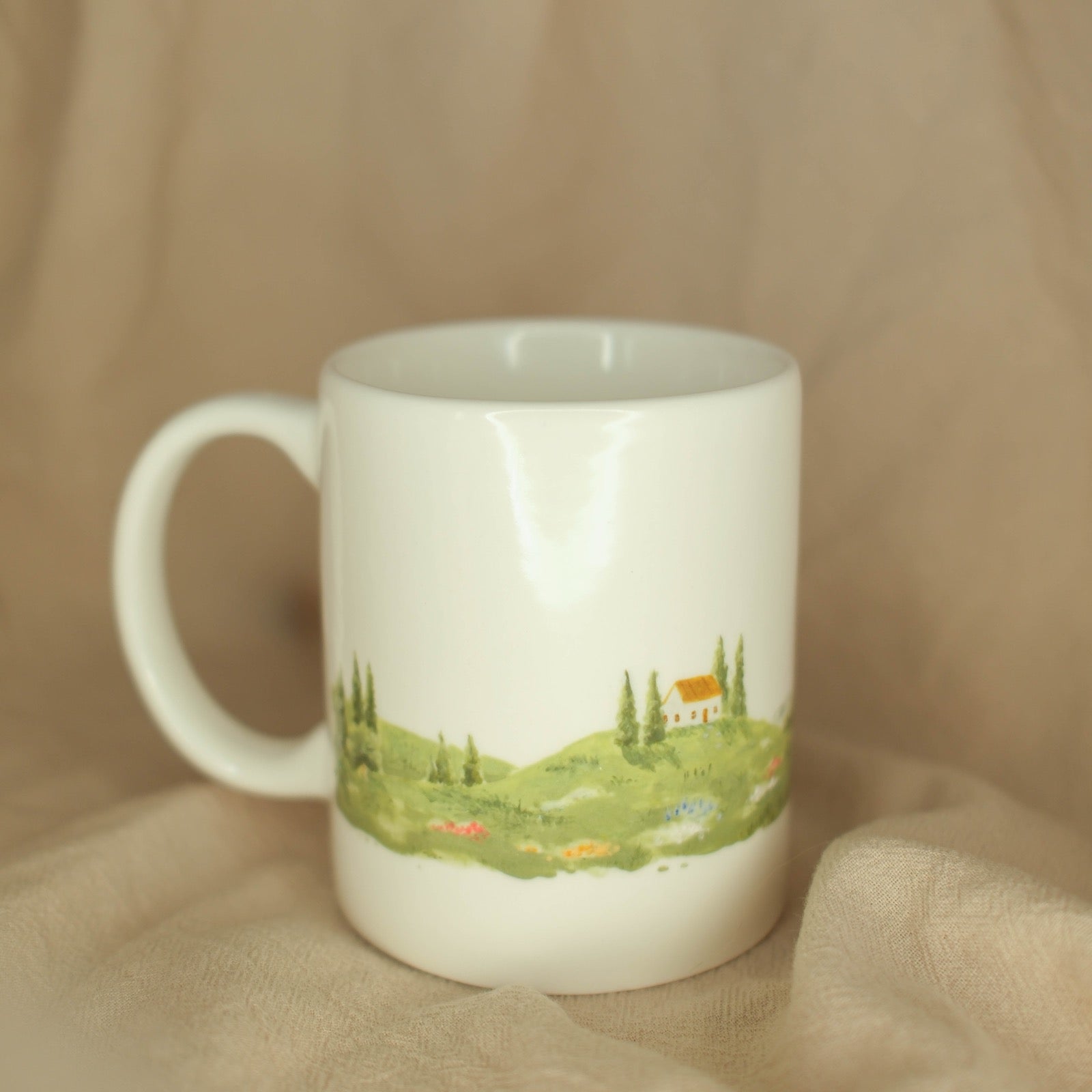 A Tea Party with a Teddy - Mug (Panoramic)