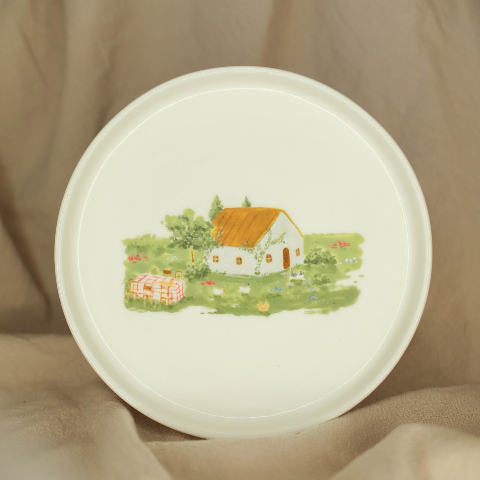 A Tea Party by the House - Plate