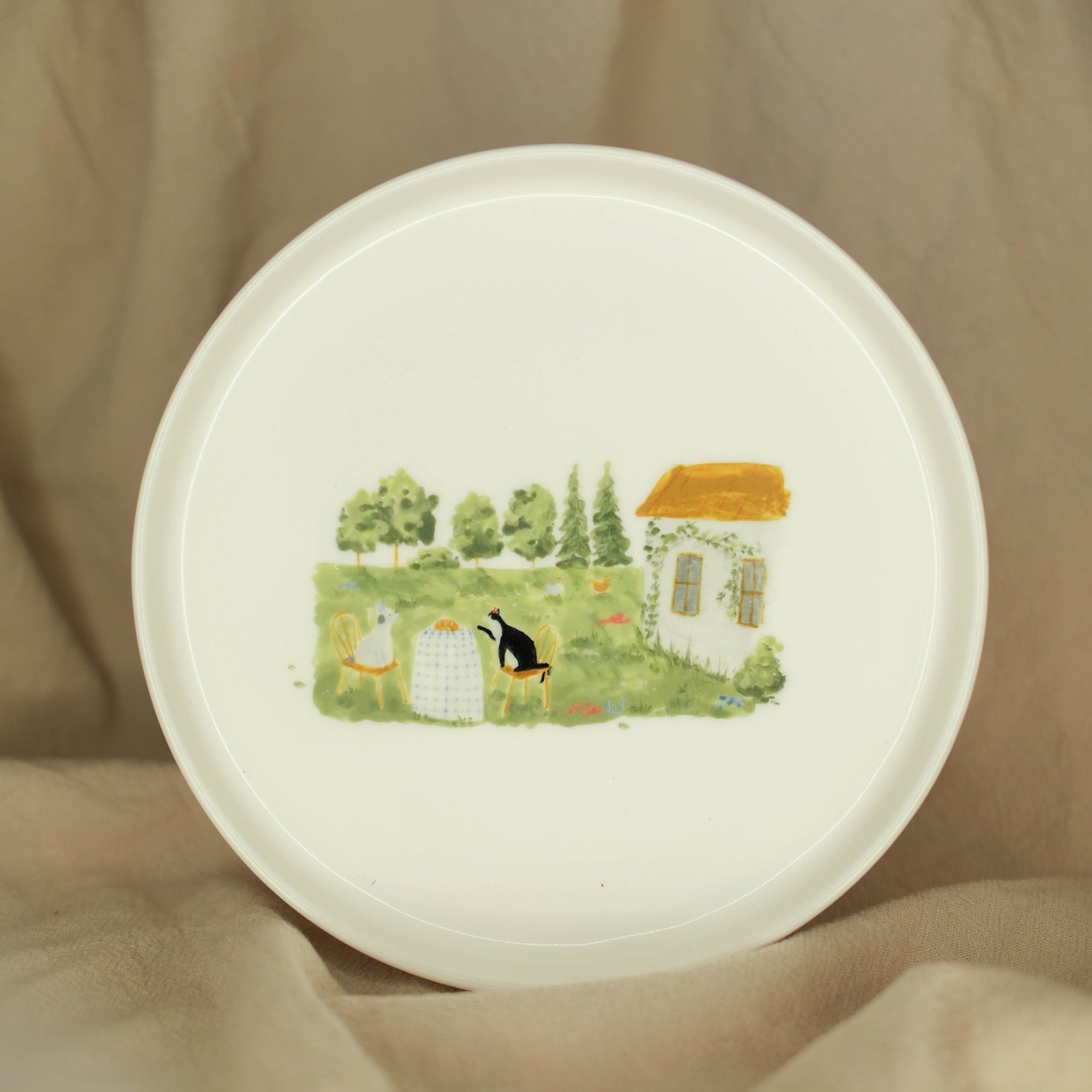 A Tea Party for Two - Plate