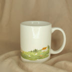 A Tea Party with a Mountain View - Mug (Panoramic)