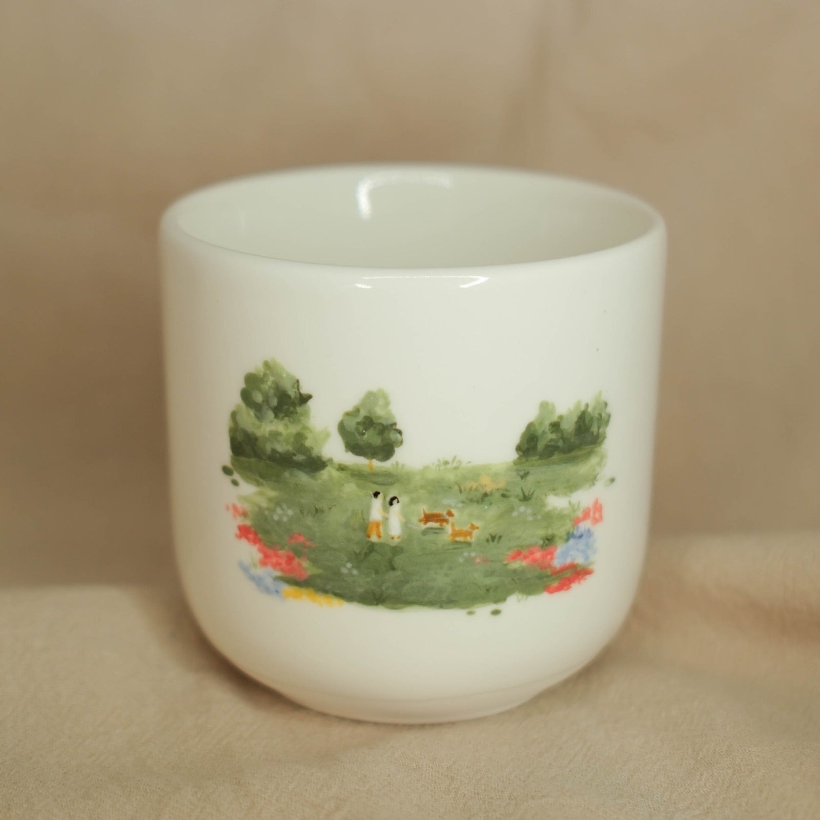 A Walk Among Flowers - Cup