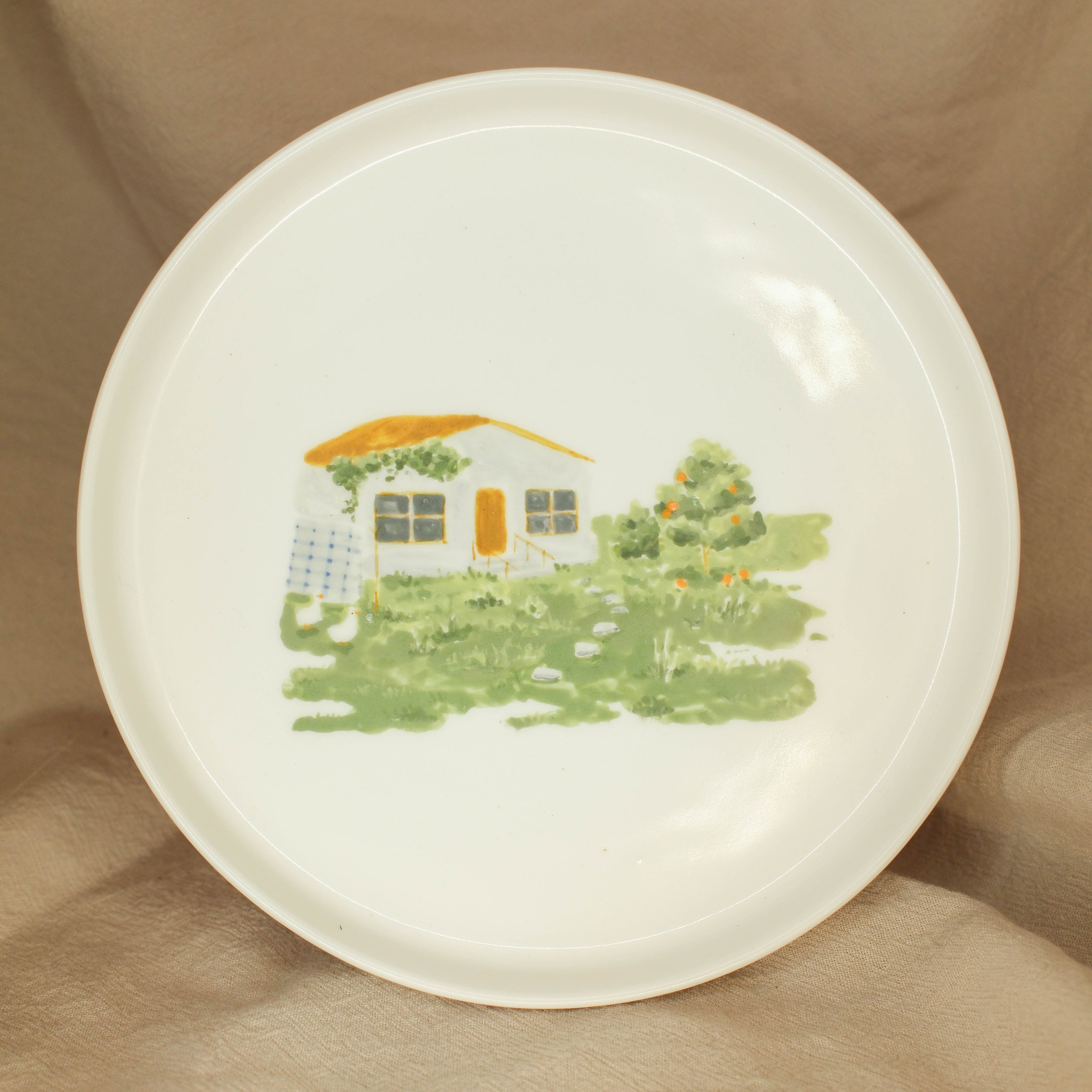 By the Orange Tree - Plate