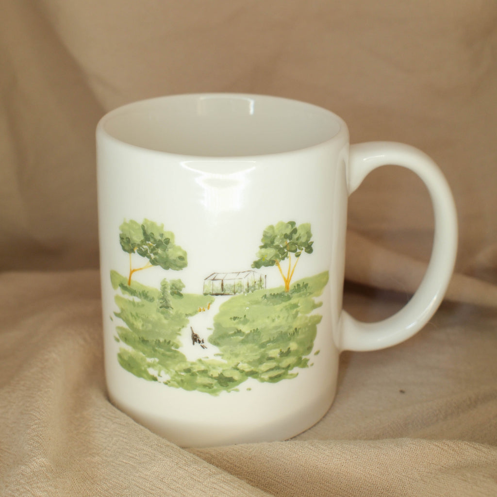 Down from the Glass House - Mug