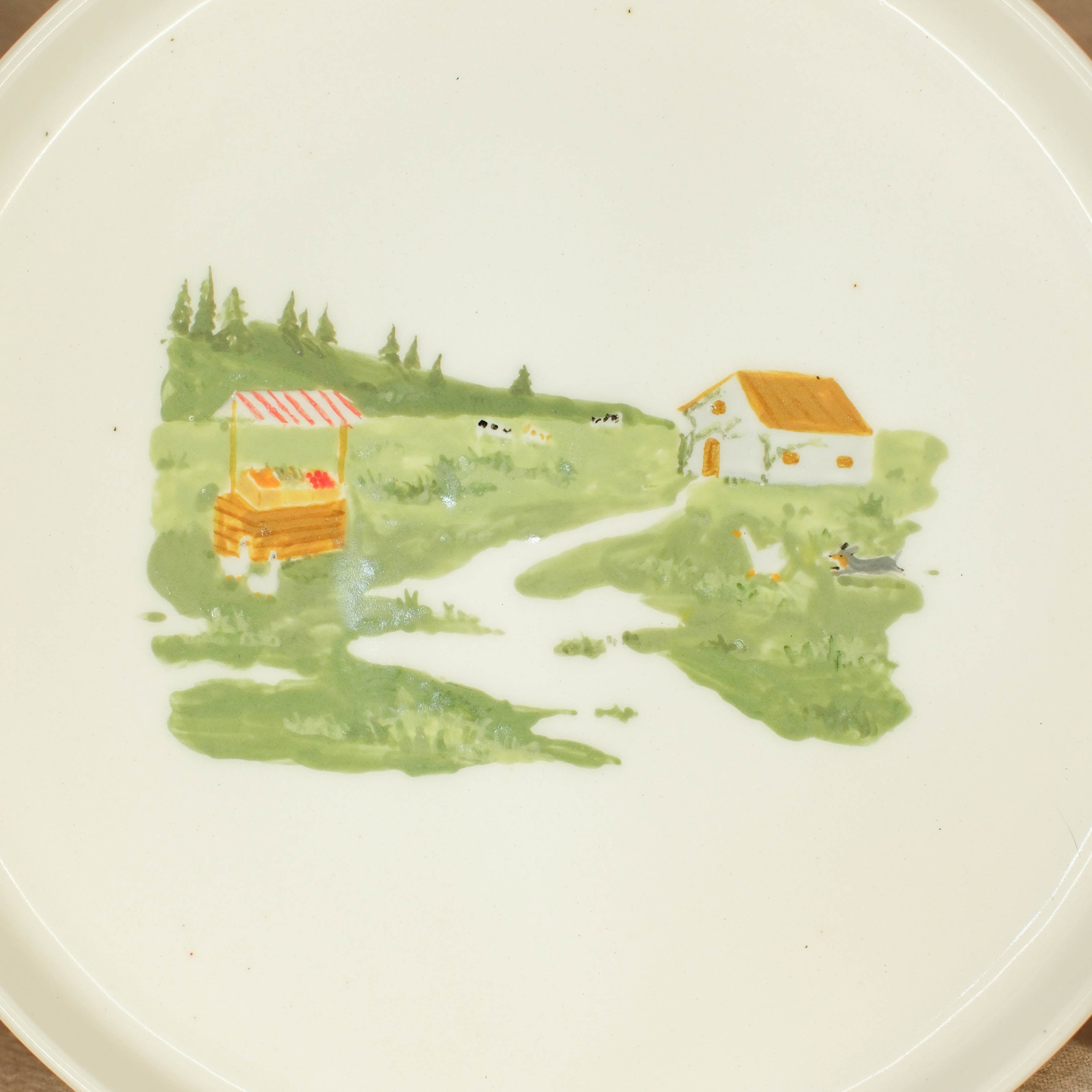 Market Mayhem - Plate
