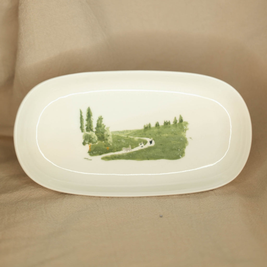 No Leash Needed - Long Plate