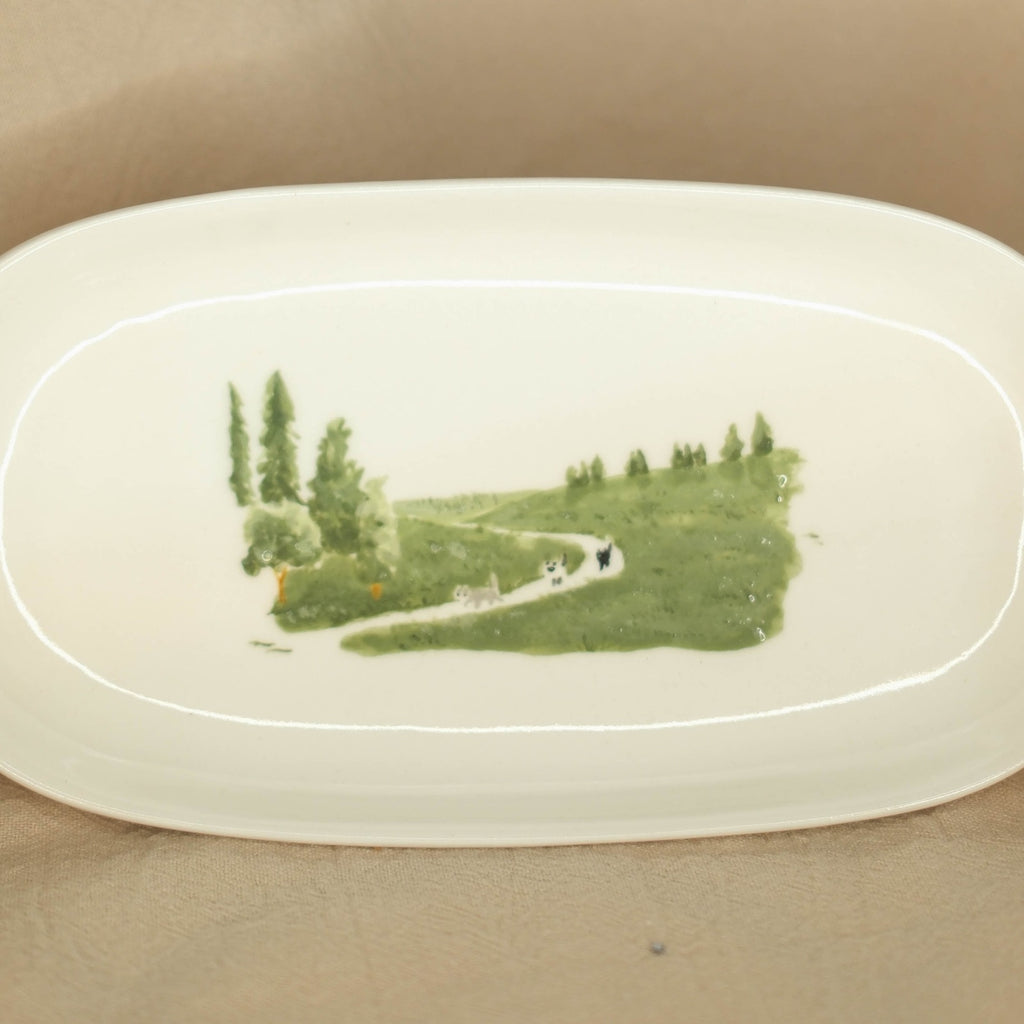 No Leash Needed - Long Plate