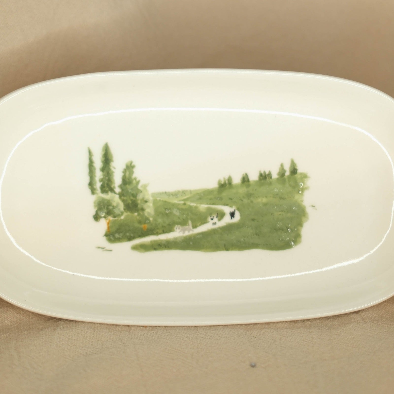 No Leash Needed - Long Plate