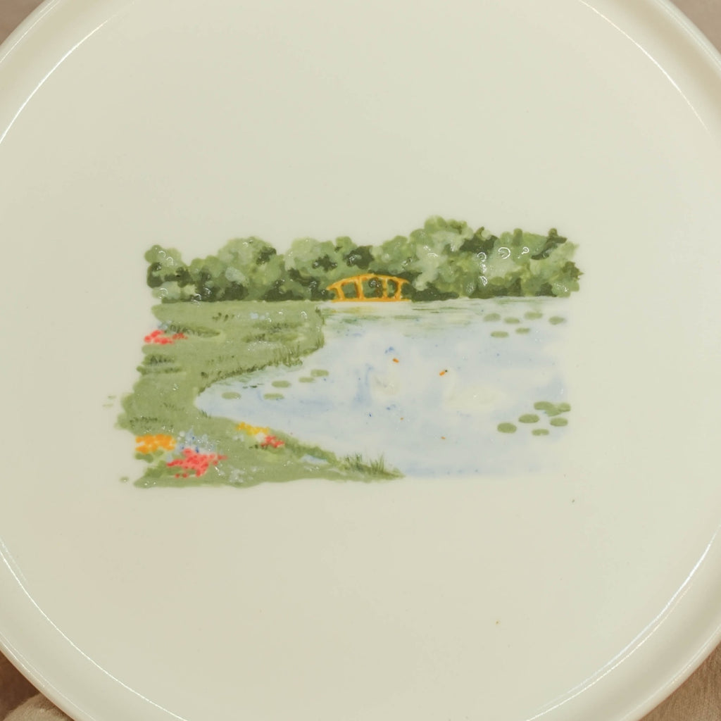 The Lake at Rest - Plate