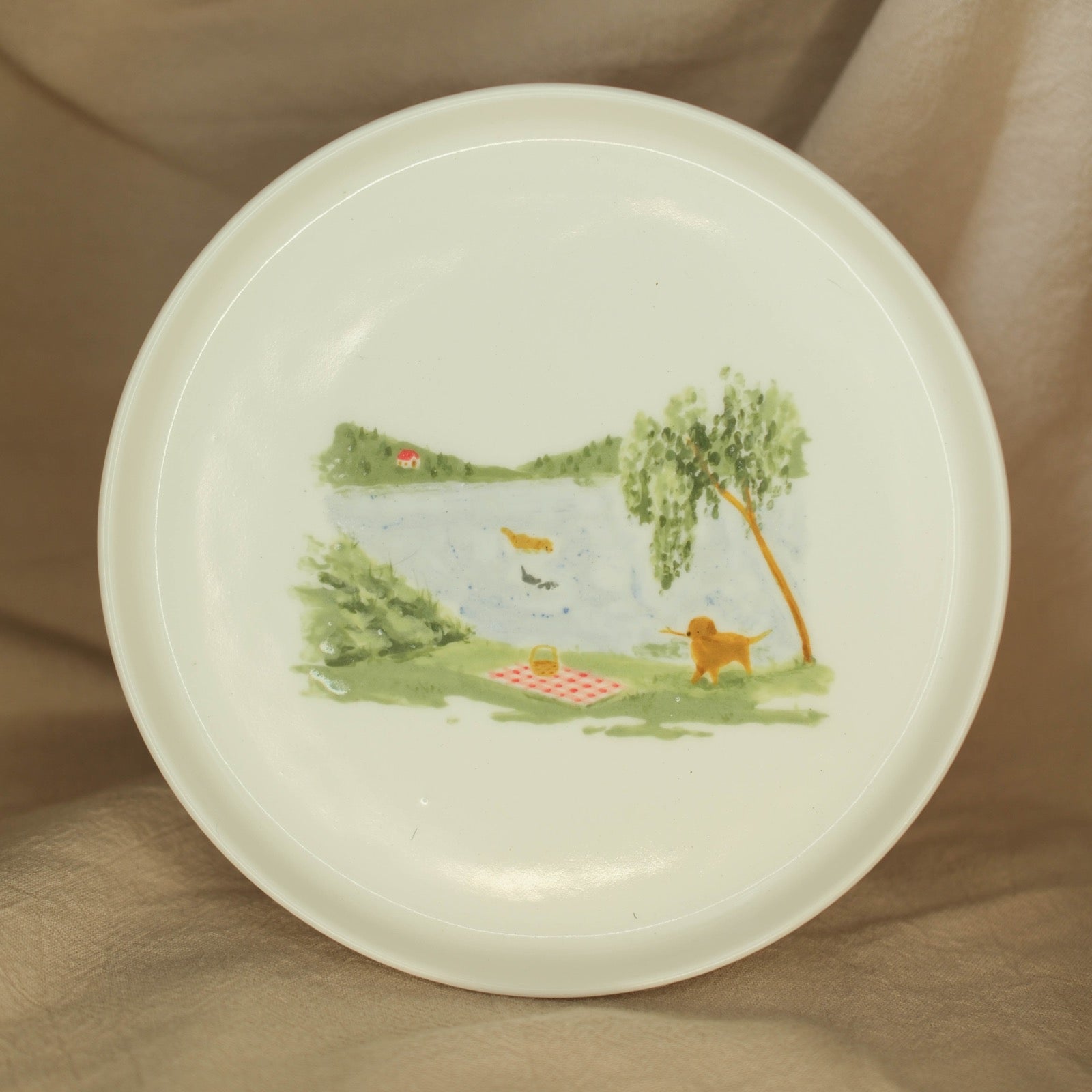 The Summer by the Lake - Plate