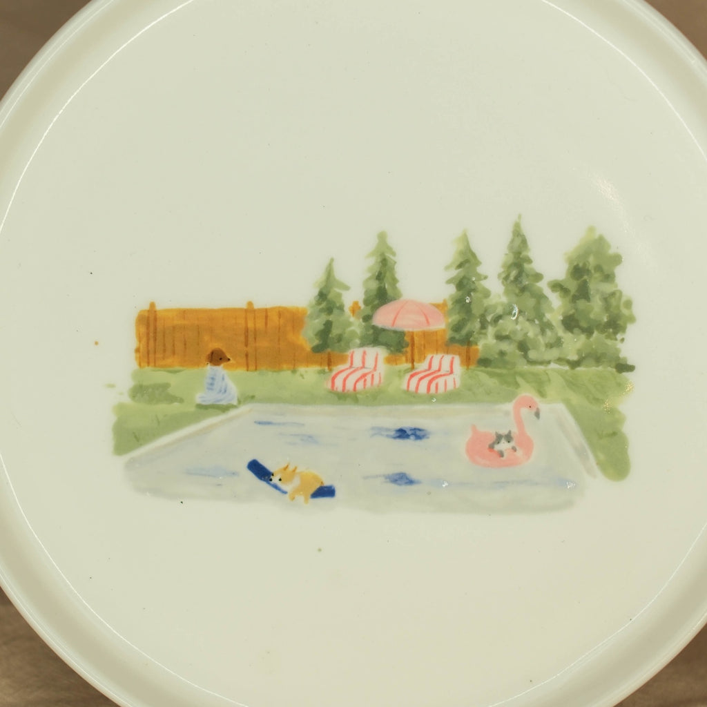 The Summer by the Pool - Plate