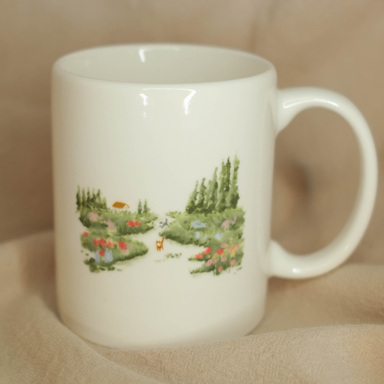 Through the Blooms - Mug