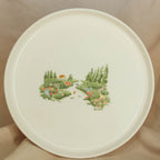 Through the Blooms - Plate