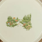 Through the Blooms - Plate