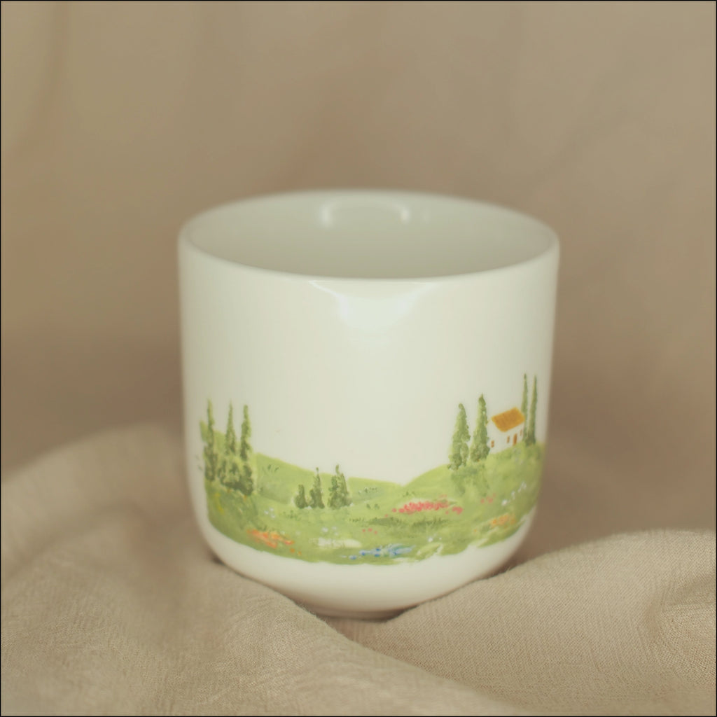 A Tea Party with a Teddy - Cup (Panoramic)