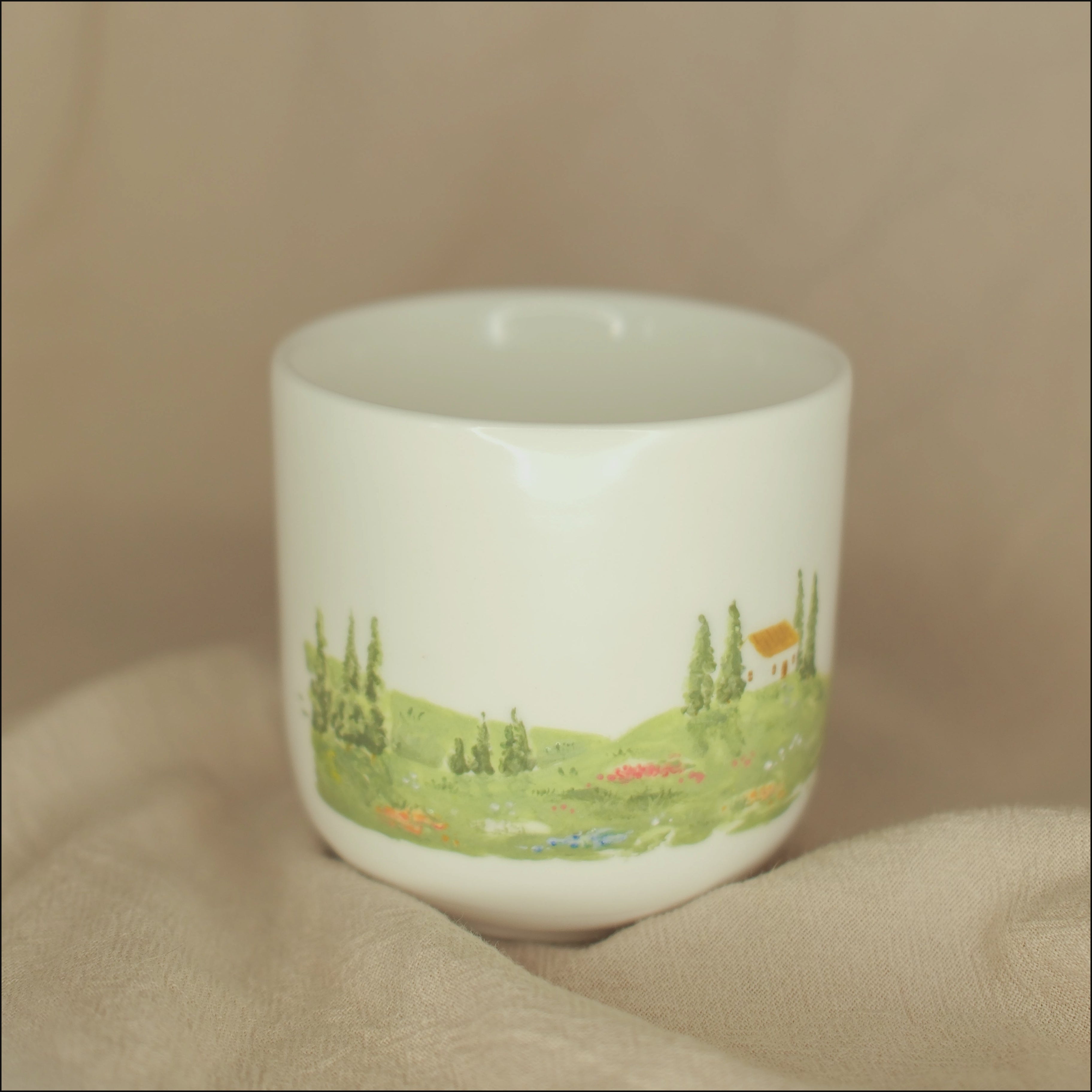 A Tea Party with a Teddy - Cup (Panoramic)